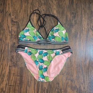 Xhilaration pineapple bikini